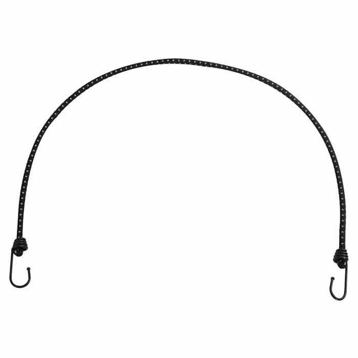 VidaXL Cordes élastiques avec bandes réfléchissantes et crochets 10pcs, cordon élastique avec crochet, sangle élastique avec 4008154