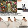 2D Whimsical Wonderland Mushroom & Card Backdrop for Studio & Party
