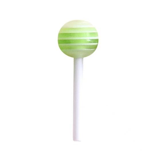 Mini Lollipop Dollhouse Accessories Colorful Resin Miniature Lollipop Decoration Realistic Candy Model for Crafts Fairy Garden Micro Landscape