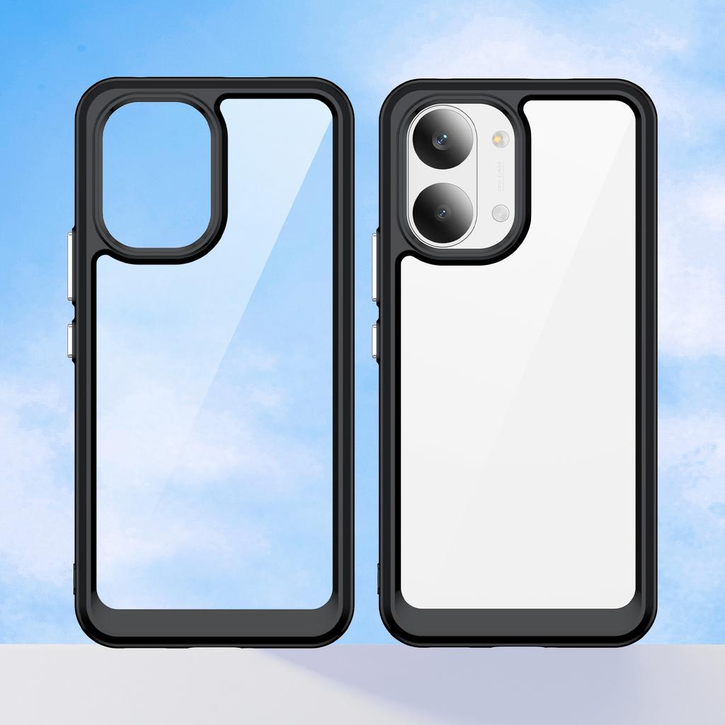 For Poco X8 Pro Max Clear Case Poco X8 Pro Max Cover Funda Coque Hard Translucent Soft Frame Phone Bumper Poco X8 Pro Max