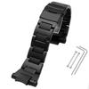VSHTPAQF (Small Shop) Plastikowe Watch Band for Casio G-Shock GA-1000, 1100, GW-4000, GW-A1100, A1000 (Black BK)