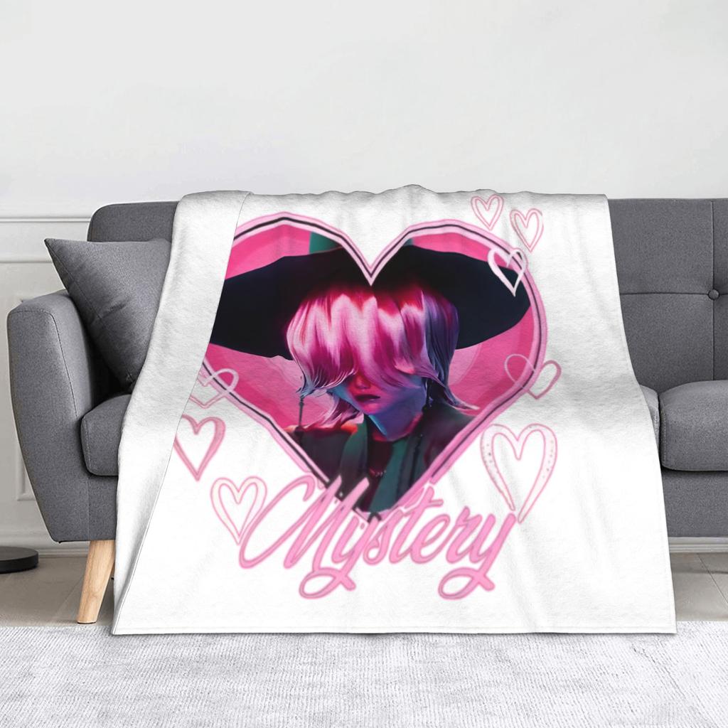 RUMI HUNTRX - HUNTRIX Kpop Demon Hunters  Fleece Blankets  Fashion Throw Blankets for Bed Sofa Couch 125*100cm Bedspread