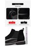 Men's Trendy Velvet-Lined Martin Chelsea Boots for Autumn/Winter