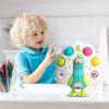 Button Play Toys Sensory Push Toy Finger Training Bird Shape Educational Toy  Babies Development