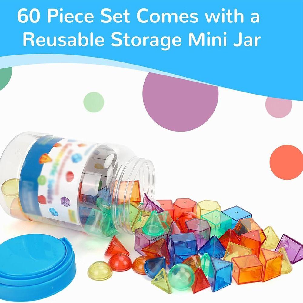 Creative Montessori Table Toys Translucent Sensory Learning Toy  Education Resources