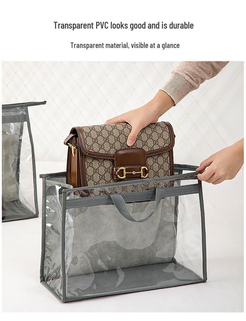 Waterproof Hanging Handbag Dust Cover & Organizer