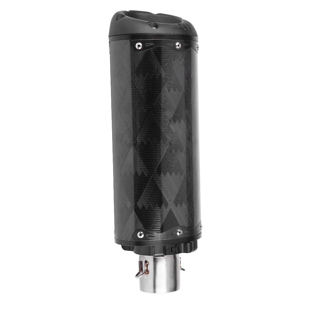 Motorcycle Carbon Fiber Exhaust Muffler Tailpipe for USA Two Brothers HONDA YAMAHA SUZUKI(#1)