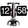 Trebuchet Machinery Retro Small Desktop Clock Flip-page Clock Electronic Calendar European Style Automatic Page Turning Clock