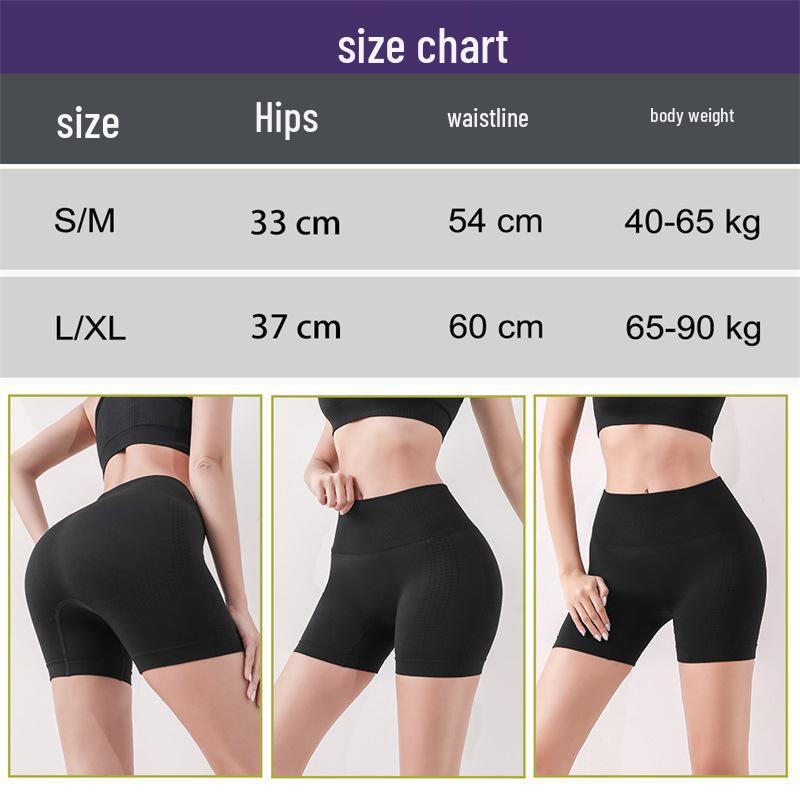 European-American Seamless High-Waist Yoga Shorts - Women's Peach Lift & Hip Tightening Fitness Shorts