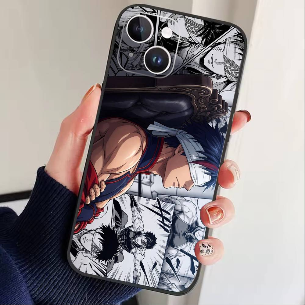 R-Record of Ragnarok Phone Case For iPhone17,16,15,14,13,12 Plus,Max Soft Silicone Black Cover