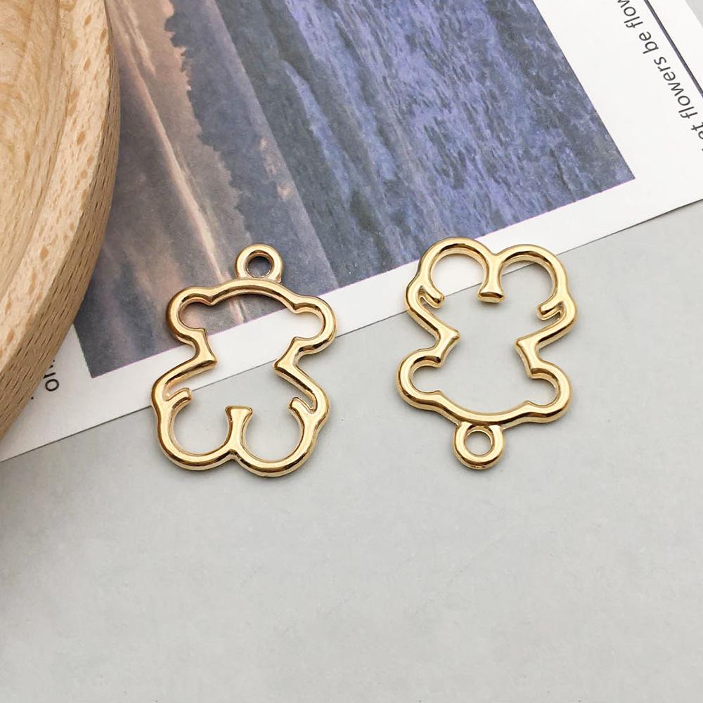 KC Gold Alloy Owl & Butterfly Pendant Charm for DIY Bracelets/Necklaces