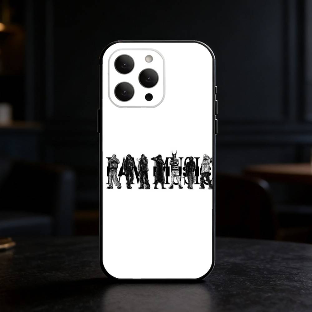 

I AM MUSIC P-Playboi Carti Phone Case Silicone black Soft For IPhone 17,16,15,14,13,12,11,SE,Plus Pro Max iPhone16pro