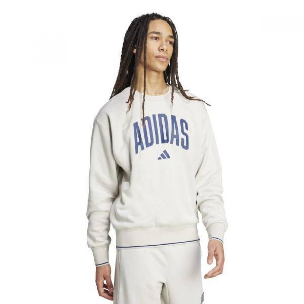 Adidas Unisex Multi Fleece Pullover College Sweat