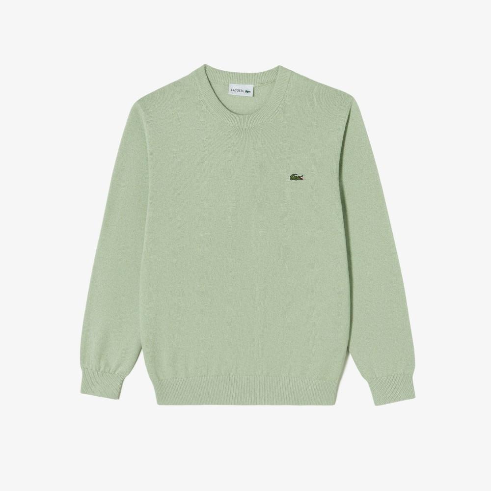 [lacoste] Men's Paper Long Sleeve Crewneck Pullover AH598E-56G02M