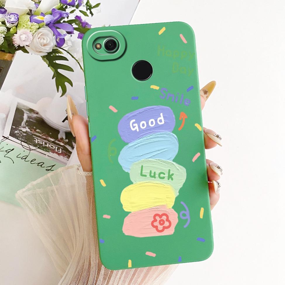 Phone Casing For Redmi 4x Cover Fashion Cartoon Cute Funny Painted Silicone Case For Xiaomi Redmi 4x