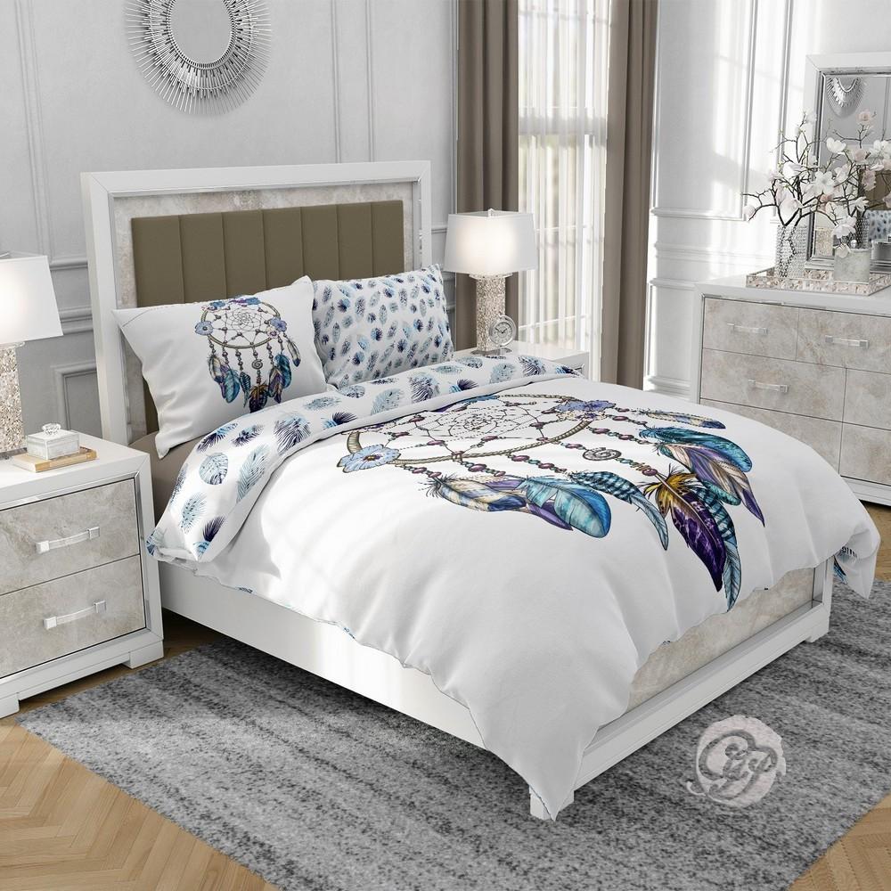 3D Cotton Satin Bedding 200x220cm DREAMCATCHER