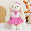 Cute Cartoon Bunny Plush Toy With Pp Cotton Filling For Kids Gift And Sleep Companion