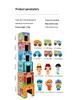 Children's City Street Scene Building Blocks: Early Education Sorting and Stacking Toys