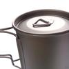 Titanium Camping Pot Set for Backpacking Excursions