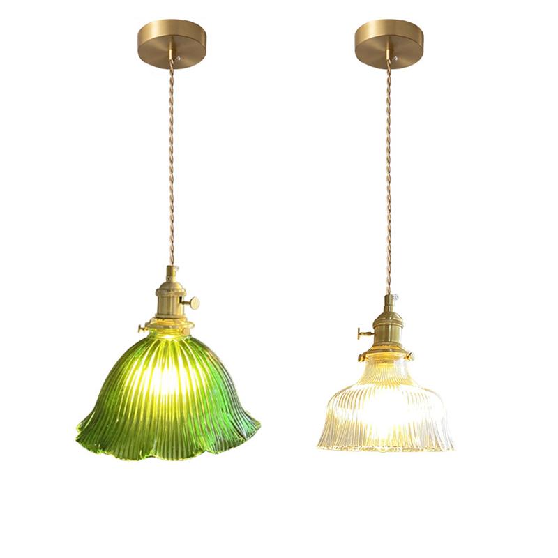 Modern Glass Chandeliers Lighting bedroom Decor Dining Room LED Pendant Light Kitchen Fixture Hanging Lamp Restaurant Bar Lustre