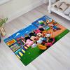 1pz Tappeto Disney Topolino e Minnie Tappeto Area Tappeto Antiscivolo Lavabile a Mano Tappetino per Pavimento Adatto per Soggiorno Camera da Letto Decorazioni per la Casa