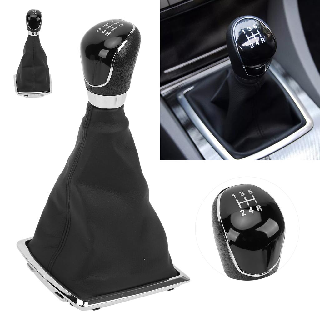 Car Manual Gear Shift Knob Dust Cover Shifter Protection PU Leather Replacement for   MK2 2