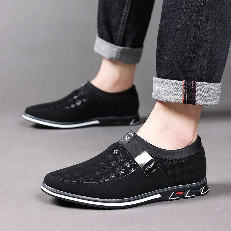 Fashion Men's Casual Shoes Fashion Business Office Shoes Classic Slip-On Loafers Dress Shoes for Men Moccasins Trendy Driving Footwear