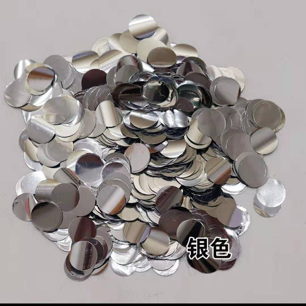 Balloon Sequins 1.5Cm Round Bobo Ball Filled With Decorative Sequins Balloon Arrangement Sprinkling Flowers