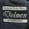 Made In Italy/Dolmen/Premium Loro Piana Wool Tailored Jacket/Men's M/Navy/Single/2 Buttons/Center Vent(USED)