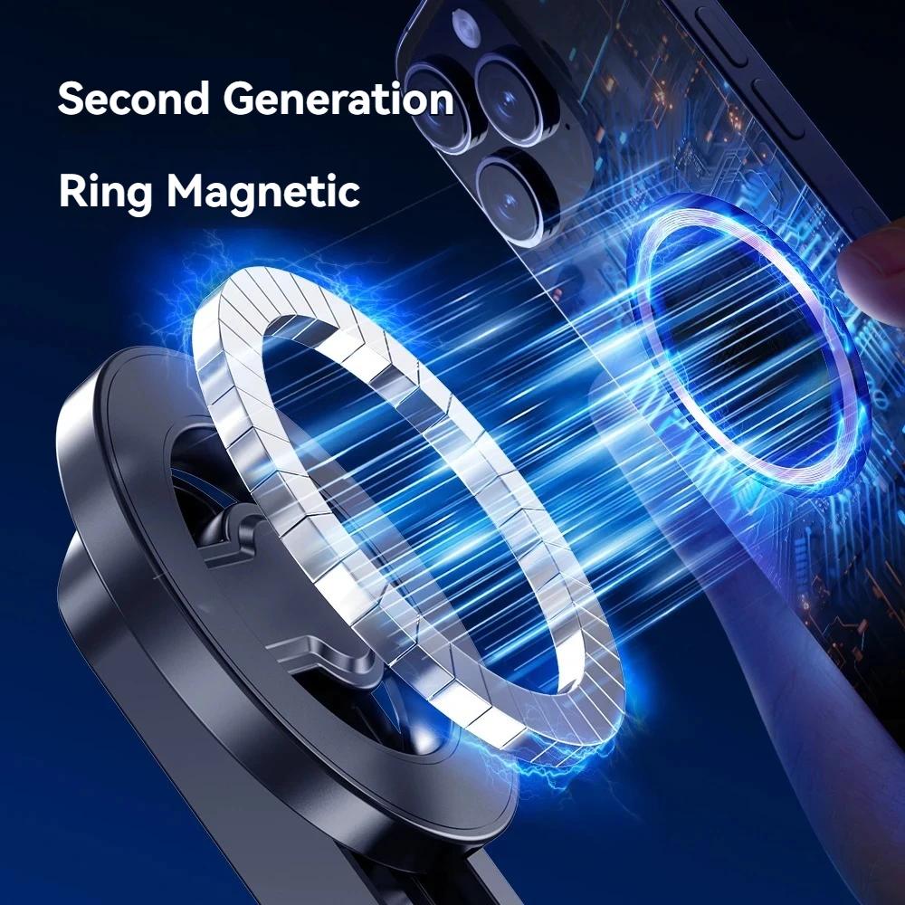 3 In 1 Tripod Selfie Sticks for Smart Phone Magnetic Hand Grip Mini Handle Bracket Stand for Vlog Live Broadcast Self-timer