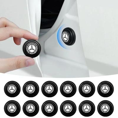 4ks Silikonové nálepky proti kolizi a nárazům na dveře auta Pro Mercedes Benz C180 C200 C260 C300 W108 W124 W126 W140 W168 W169