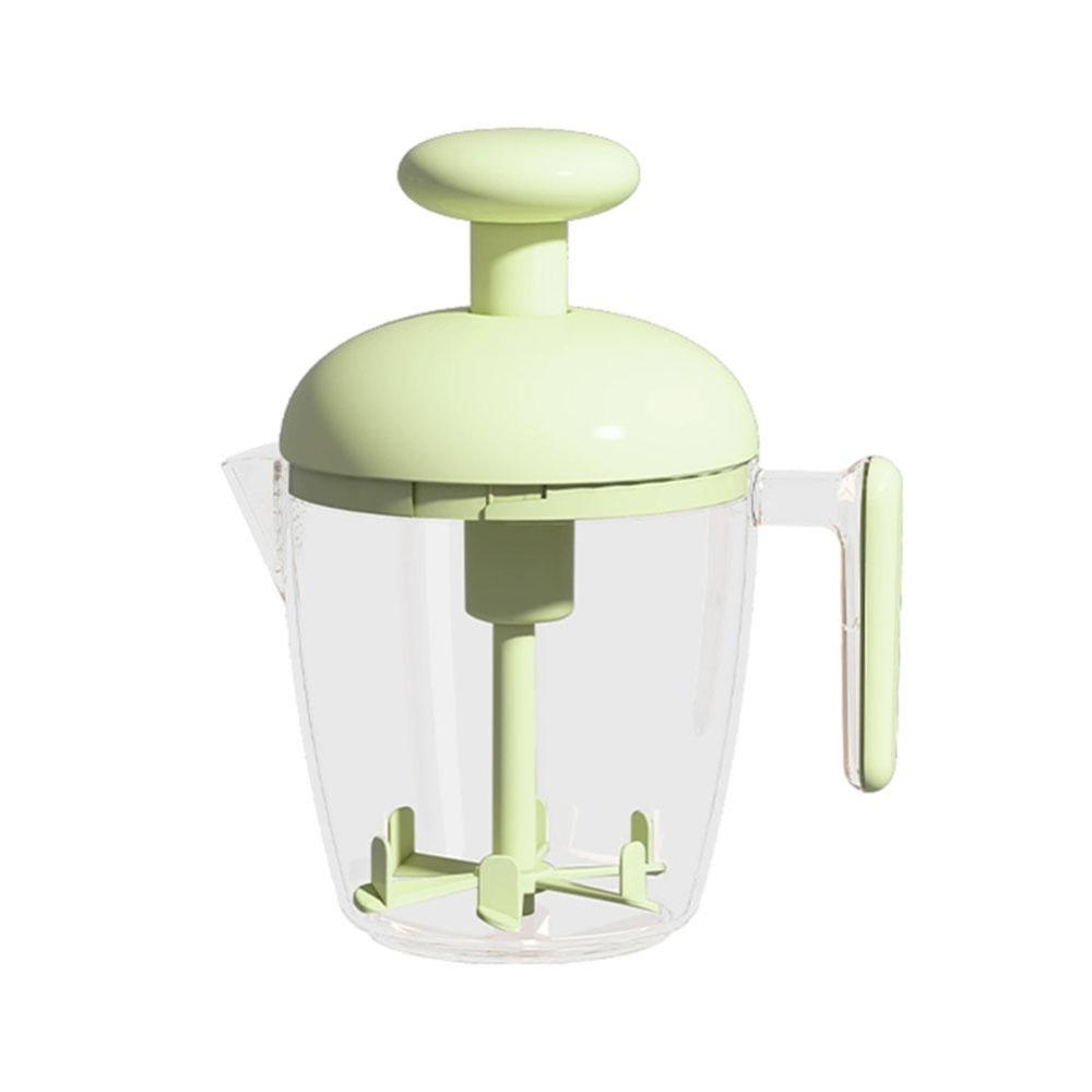 

Ручная чашка для взбивания яиц, герметичная чашка для взбивания крема, удобная чашка для смешивания жидкостей, бытовая зелёный