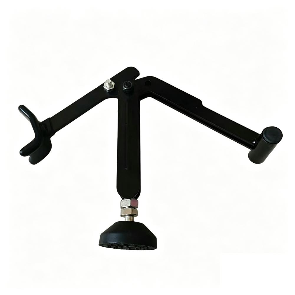 Universal Motorcycle Wheel Stand, Foldable Portable Wheel Lifter, Repair Maintenance Jack, Anti-Slip Side Support Tool