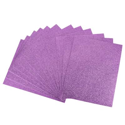 12pcs Glitter EVA Foam Sheets Paper Sheet Sponge Soft Touch Arts Crafts for Crafts DIY Projects 11 X 8 Inch 2mm Thick