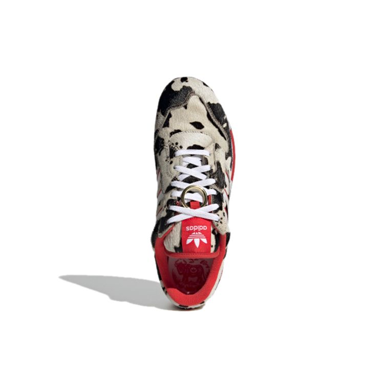 Adidas ZX 420 Year of the Ox Unisex Sneakers Cream Footwear-White Lust-Red FY3662