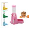 4 colori di plastica criceto bevitore bottiglia d'acqua dispenser alimentatore appeso pet cavia scoiattolo coniglio testa potabile fontana a tubo