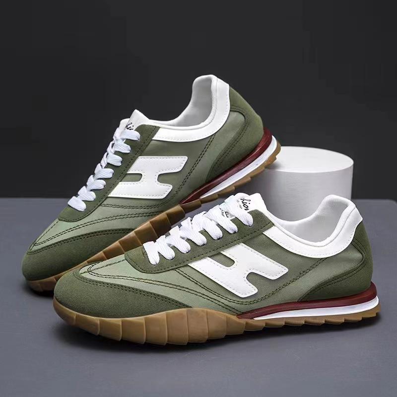 Breathable Casual Sneakers for Men's Versatile Oxford Sole Flat Shoes with Niche Looks for Students