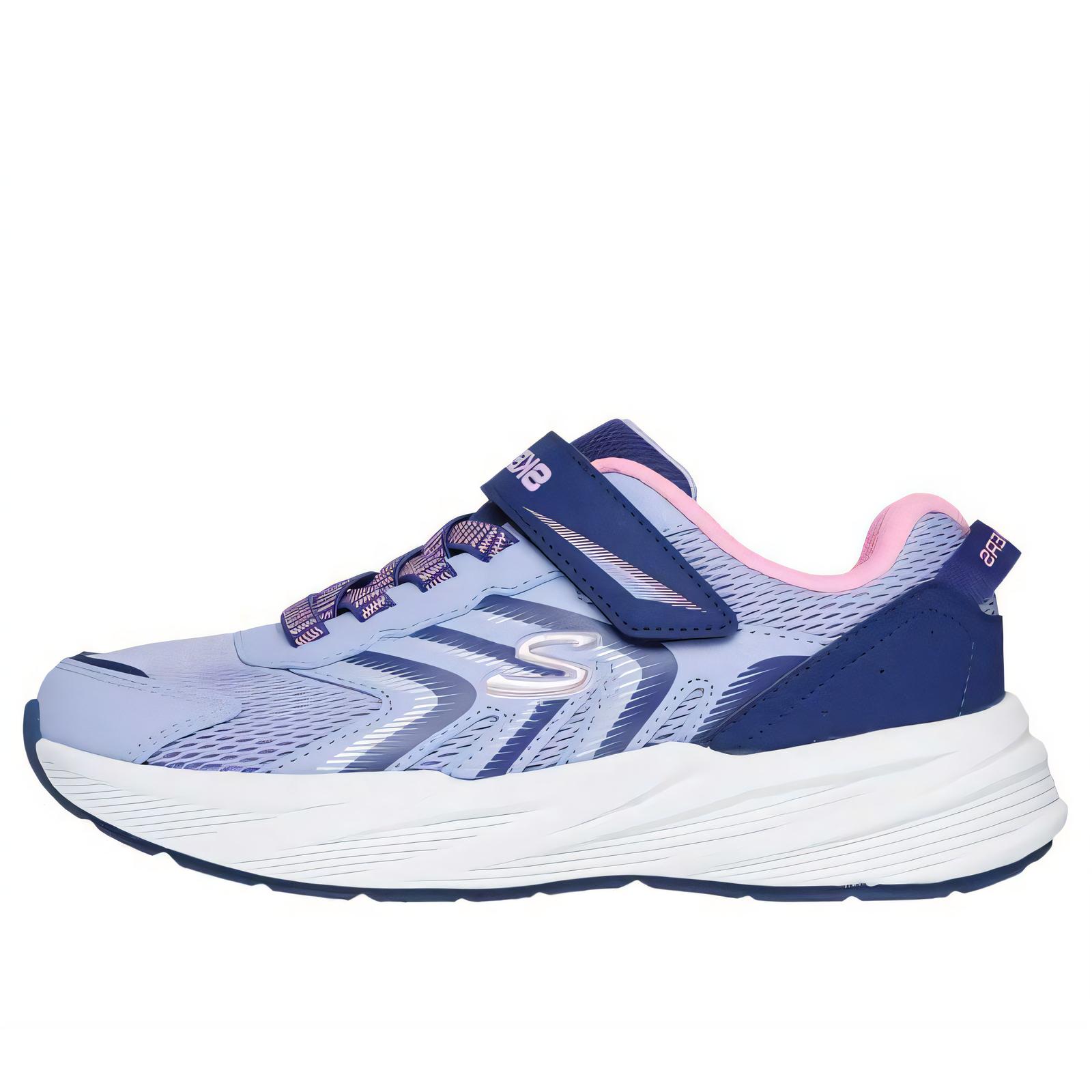 Skechers Детские Microspec Модные Универсальные Трендовые Удобные Повседневные Кроссовки Детские Кроссовки Синий 303642L-PWMT 27.5