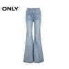 ONLY Women's Retro Modern Washed High-Waist Flare Jeans