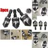 Durable 3pcs Hex Countersink Boring Bore Quick Change Drill Bit Tool Set Ideal For Wood And Metal Projects