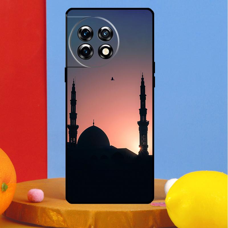 Arabic Muslim mosque building Cover For OnePlus Nord 3 2 CE 4 Lite N30 N20 N10 OnePlus 8T 10T 13 13R 12 12R 11 10 Pro Case