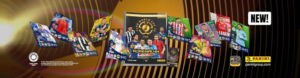 Karty panini album na karty fifa club world cup 2025 mega zestaw startowy