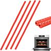 2Pcs Threaded Oven Rack Protector High Temperature Oven Shelf Edge Guard  Oven Accessories