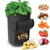 1/3PC Felt Potato Planting Bag Large Diameter Vegetable Plant Seedling Bag Non-Woven Felt Potato Growing Bucket