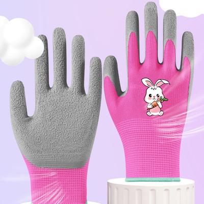 Waterproof Kid Gardening Gloves Non-Slip Breathable Garden Work Gloves Safety Collect Seashells Children Protective Glove Yard