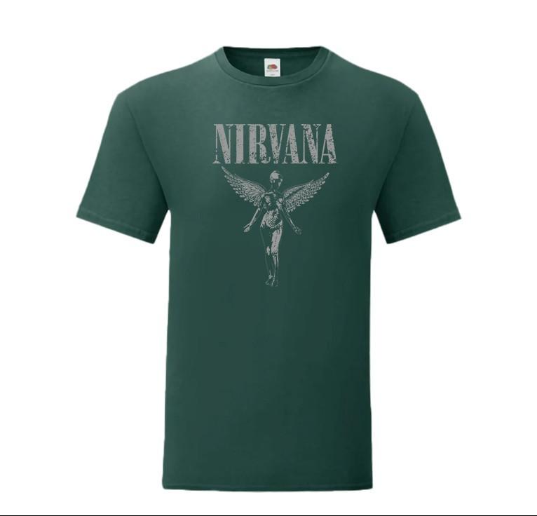 Nirvana In Utero TShirt 100 cotton  Grunge Alternative Rock Punk gift Tee XL