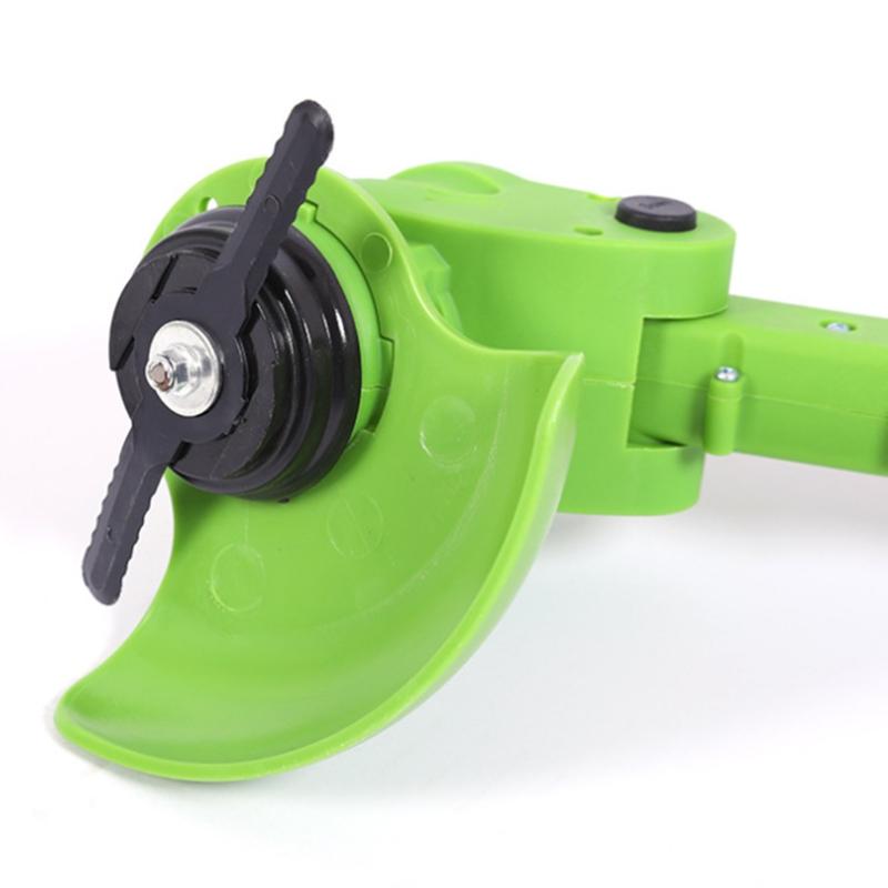 Lithium Electric Grass Cutter Metal Grass Clippers Cordless Lawn Mower Accessories Three-hole Slotted Knife