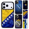 Bosnien und Herzegowina Flagge Handyhülle Für iPhone 17 16 15 14 13 12 11 Pro Max Plus 17Air Weiche Silikonhülle