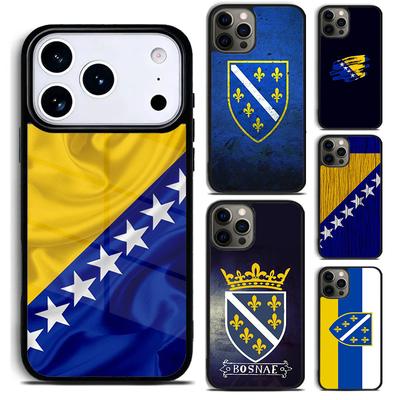 Bosnien und Herzegowina Flagge Handyhülle Für iPhone 17 16 15 14 13 12 11 Pro Max Plus 17Air Weiche Silikonhülle