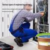 SAMZHE Cat6 Dual Shielded Gigabit Ethernet Cable, Pure Copper Bulk Wire